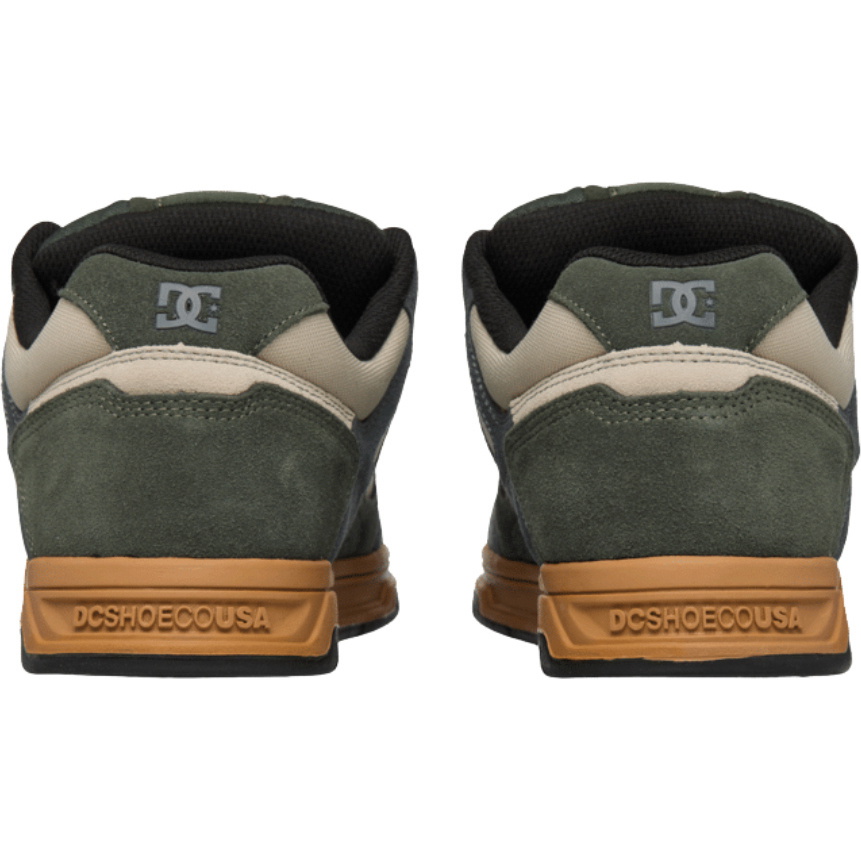 2026 DC Shoes Mens Stag Trainers 320188 - Deep Forest